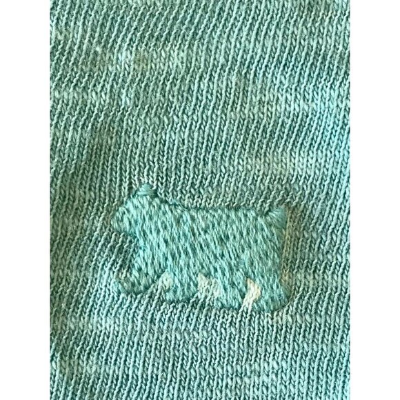 100% Cotton Carter's Kids Turquoise Blue Buttoned Sweater Shirt Top Size 4 NWT - Picture 3 of 7